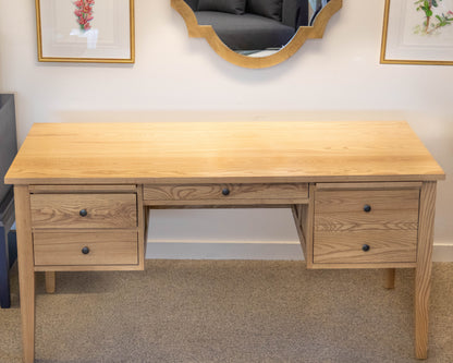Gat Creek Atticus Desk in Ash with Classic Latte Finish
