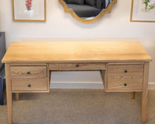 Gat Creek Atticus Desk in Ash with Classic Latte Finish
