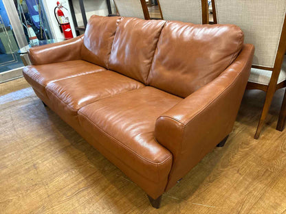 Natuzzi 3-Seat Leather Sofa