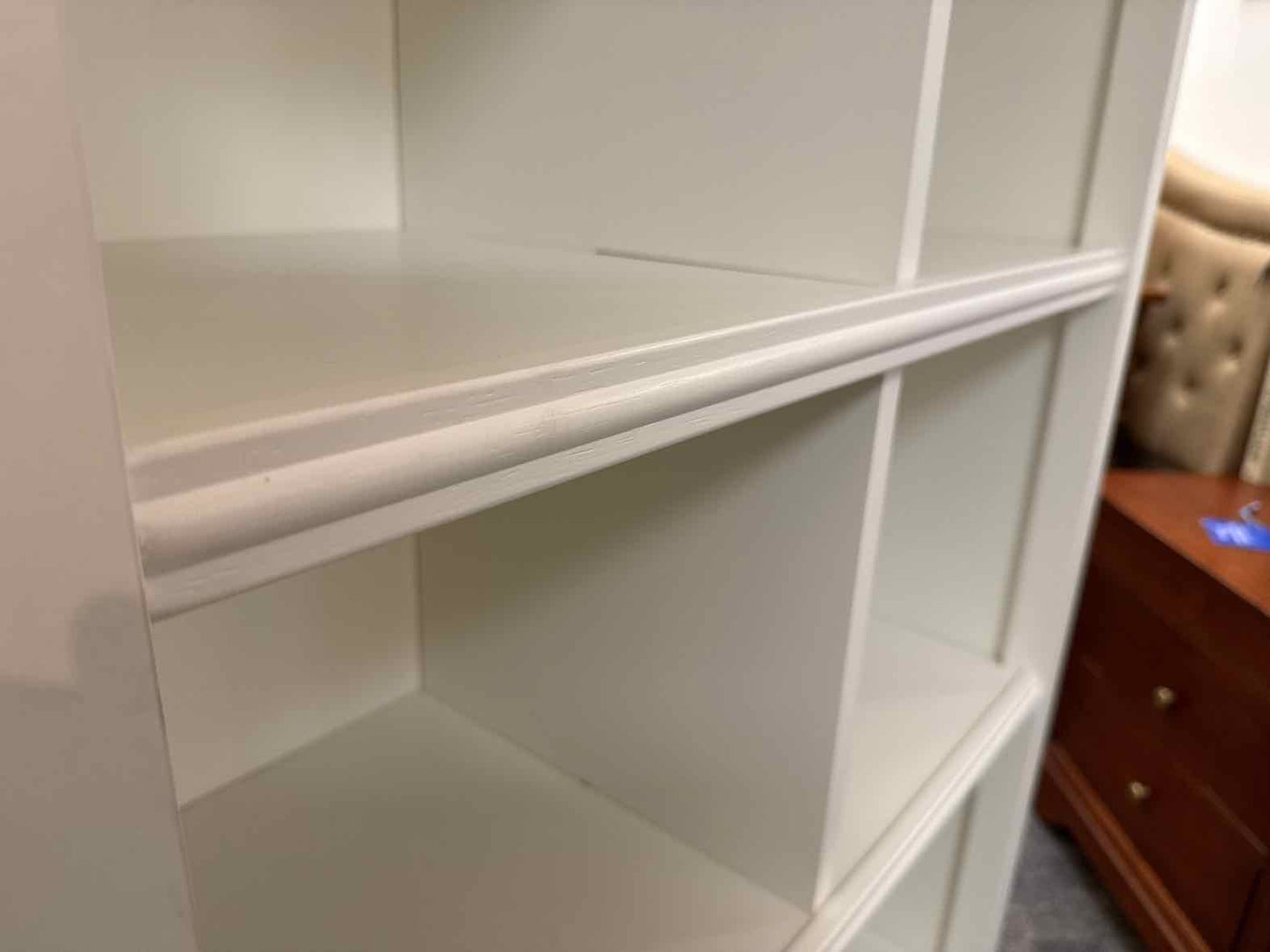 Land of Nod White Bookcase