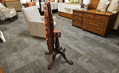 Mahogany Tilt Top Table