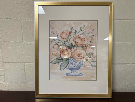 'Pastel Florals I S/2 A' Wall Decor