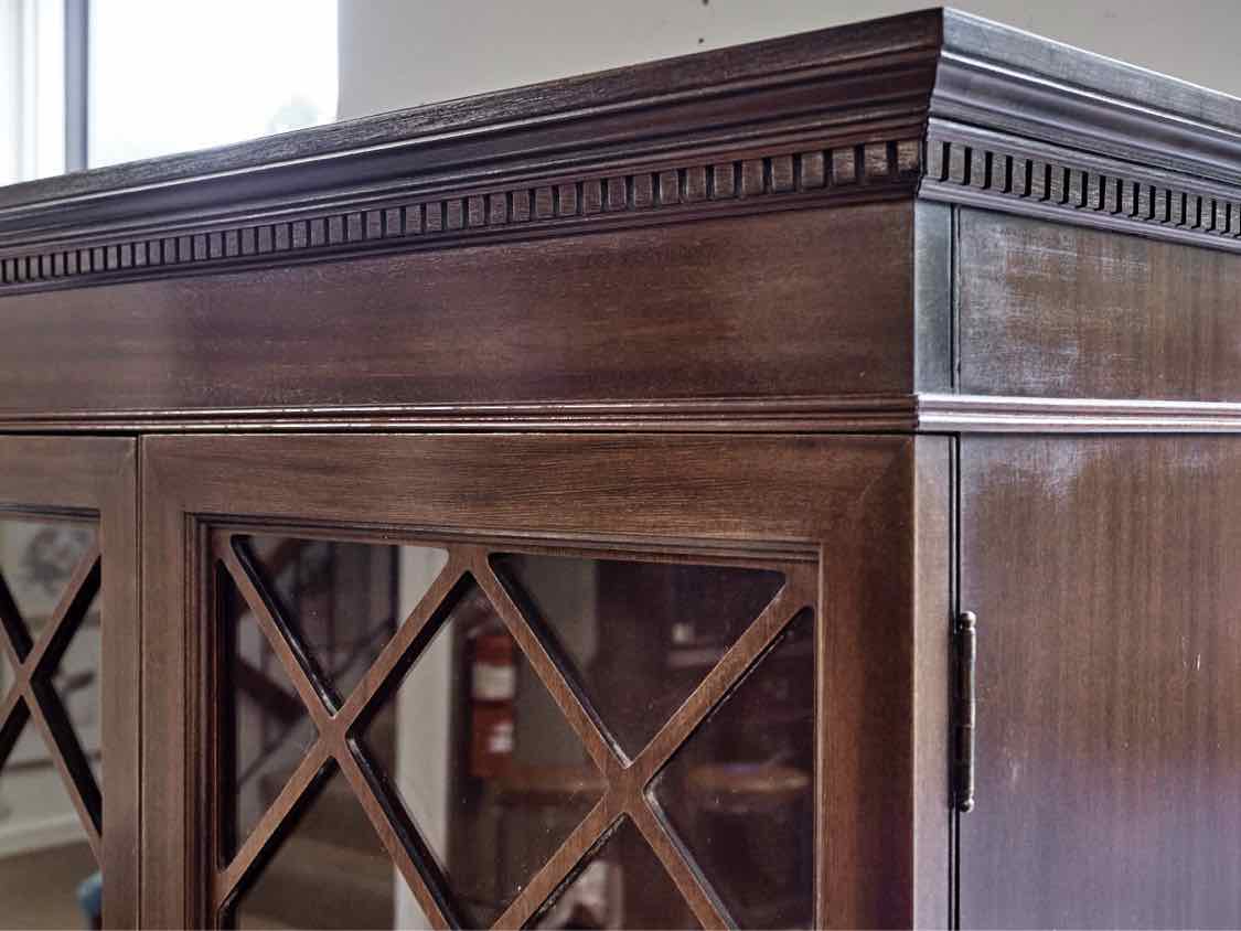 Grand Rapids Mahogany China Cabinet