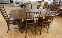 Cherry Dining Set with 5 Chairs