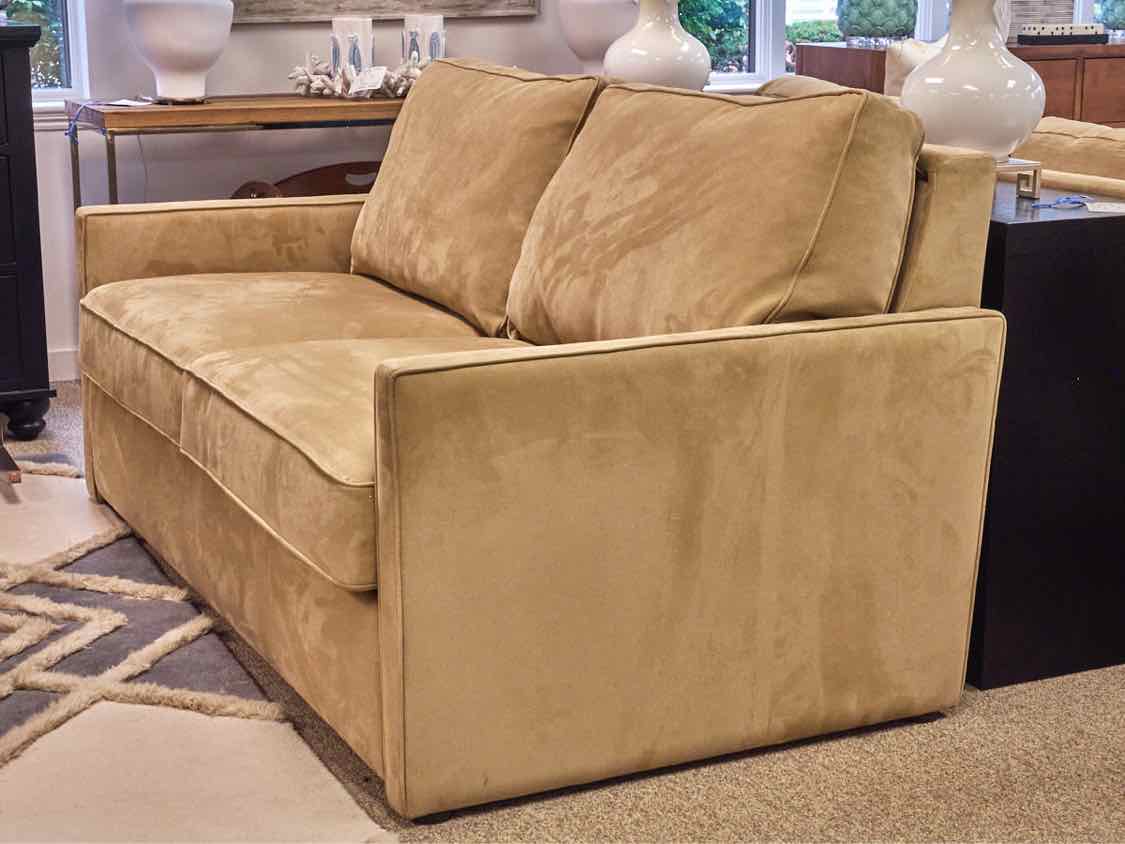 American Leather Queen Sleeper in Camel