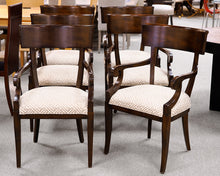 Set of 6 Baker Milling Road Regency Mahogany Shield  Dining Chairs