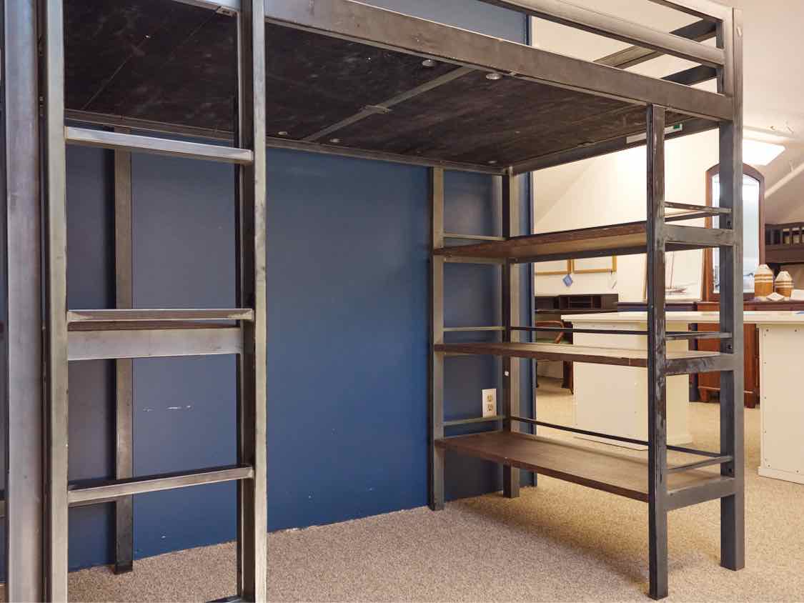Restoration Hardware Twin 'Industrial Loft Study' Bunkbed