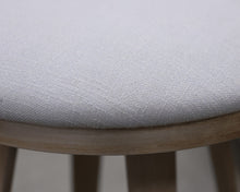 Set of 3 Charleston Forge Aires Swivel Bar Stools with Grey Linen Seats