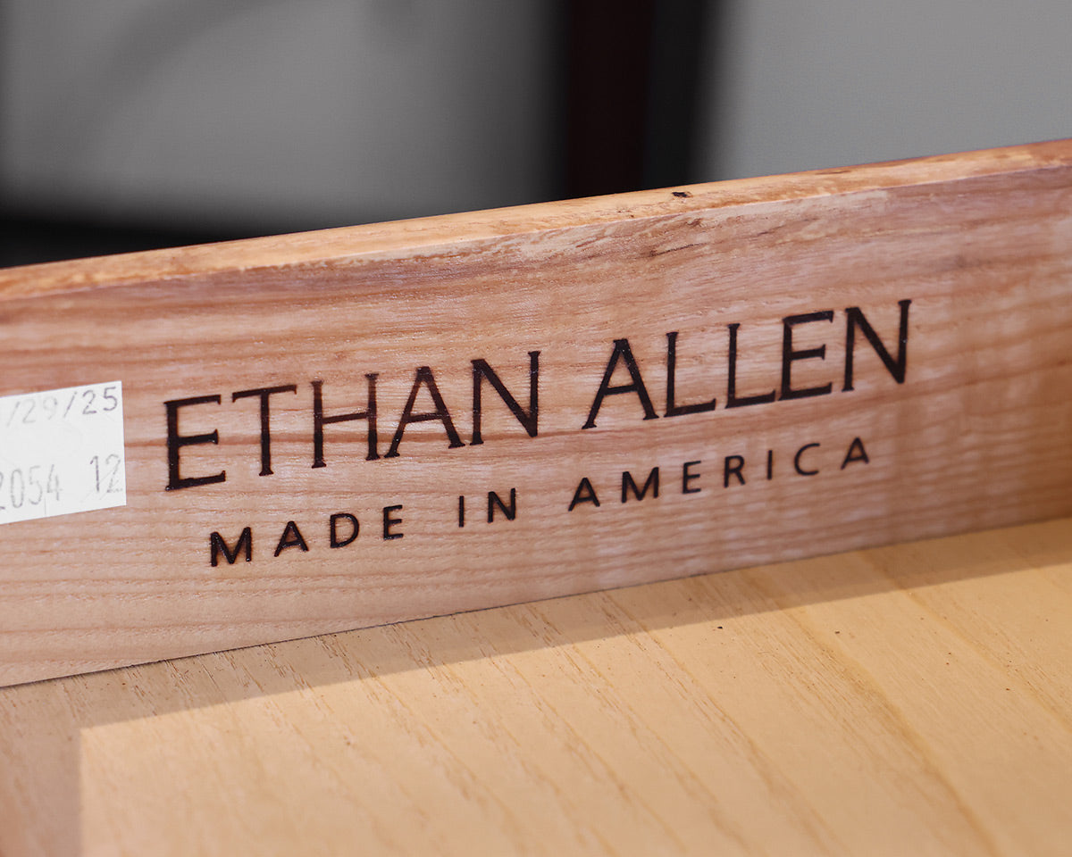 Pair of Ethan Allen Drop Leaf Side Tables