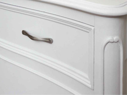 American Made 5 Drawer Chest in Wildwood White Finish
