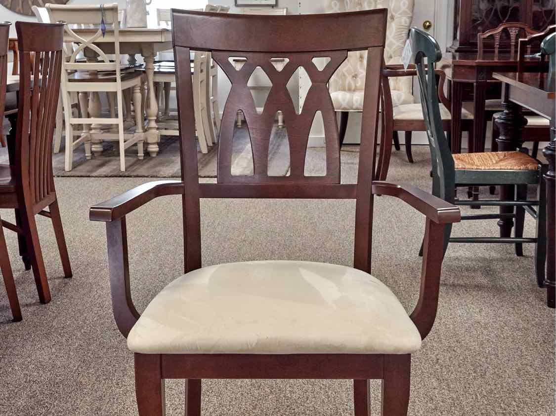 Boston Interiors Dark Cherry Table & Set of 8 Chairs