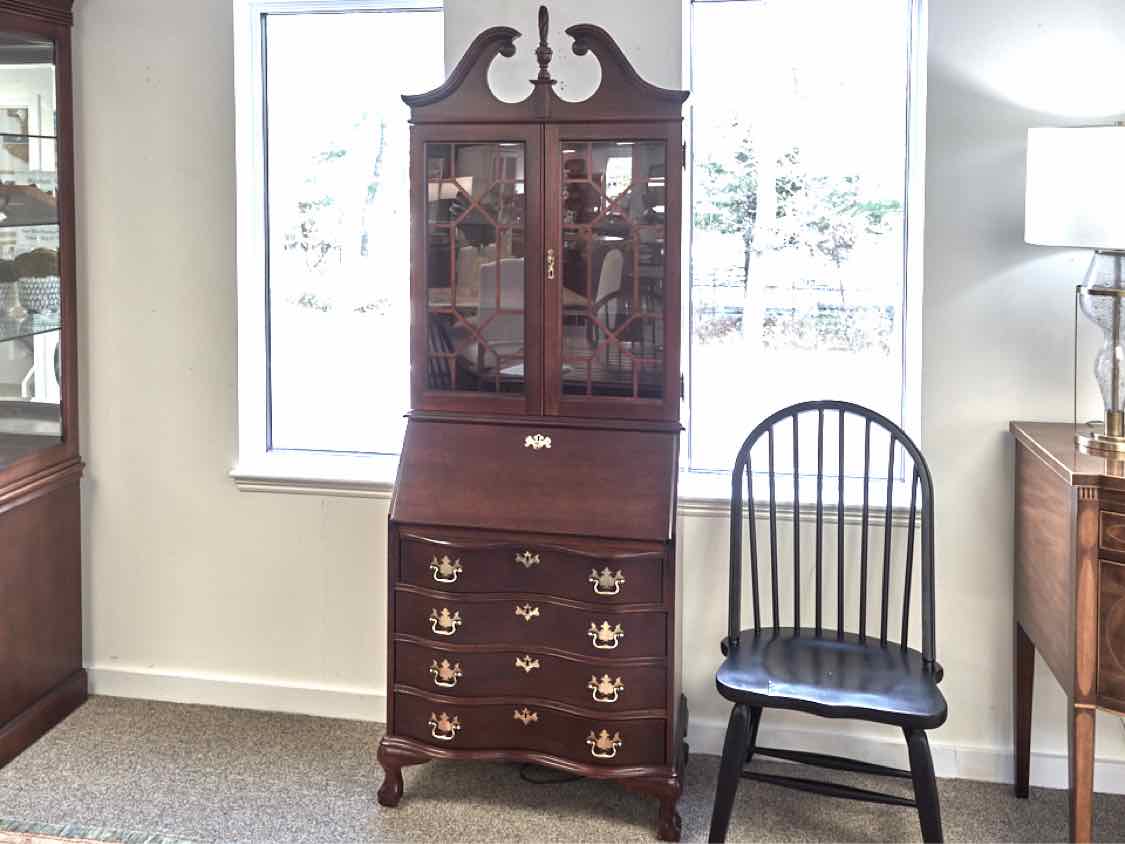 Jasper Cabinet Mahogany Drop Front  Secretary Desk