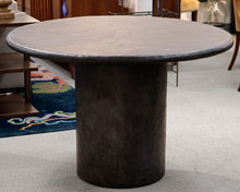 Round Faux Stone Dining Table