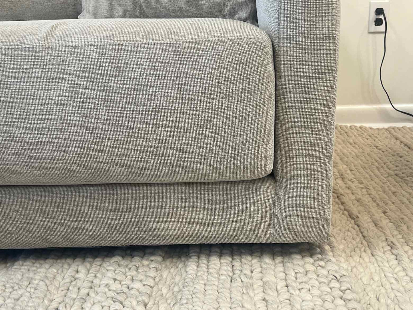 Crate & Barrel 'Gather' Sofa in Stone