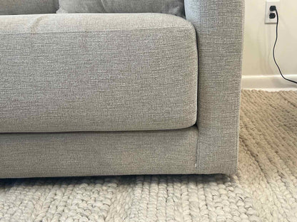 Crate & Barrel 'Gather' Sofa in Stone