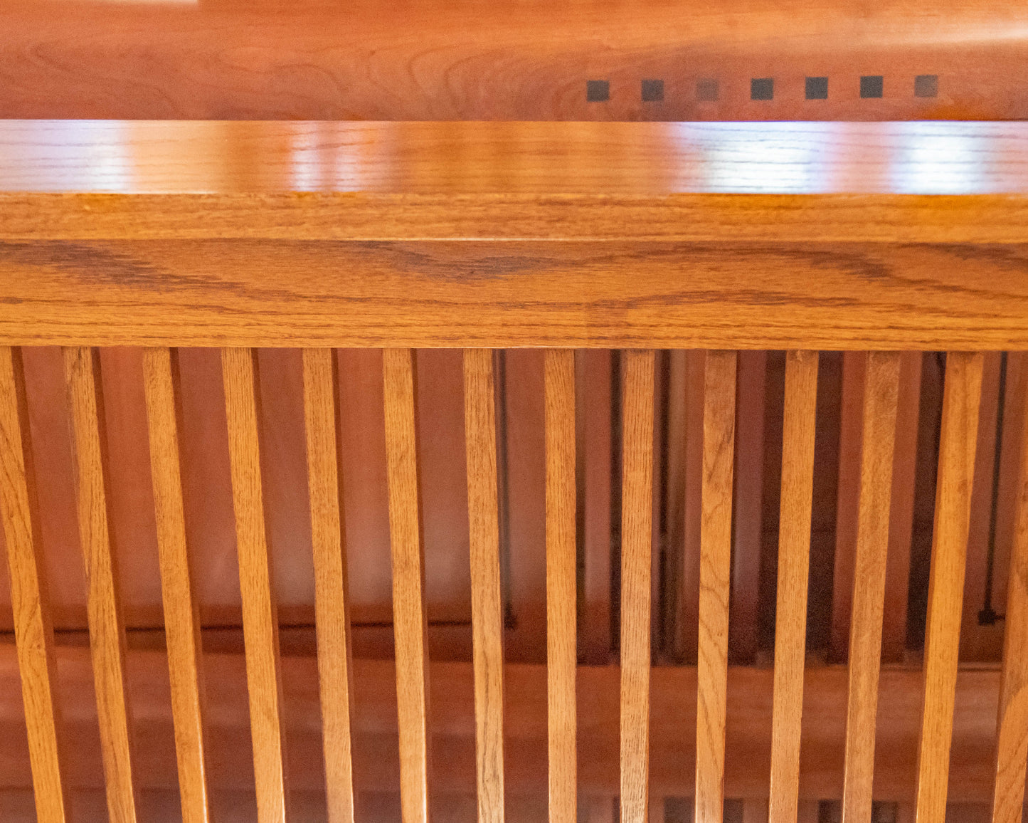 Thomasville Oak Mission King Headboard