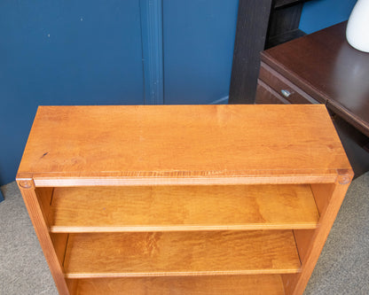 Cherry Bookcase With Fluted Detailing