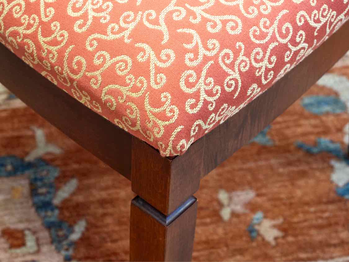 Saloom Cherry Oval  Dining Table with 6 Chairs