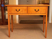 Eldred Wheeler  Tiger Maple 2 Drawer Huntboard Server