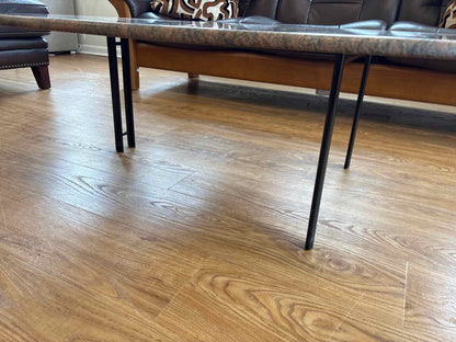 Oval Granite Top Cocktail Table