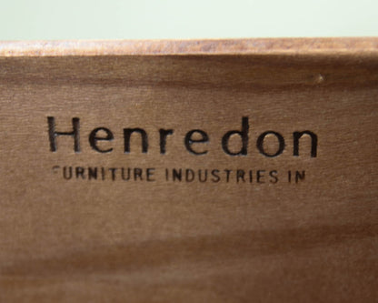 Henredon Solid Mahogany Chippendale Lowboy