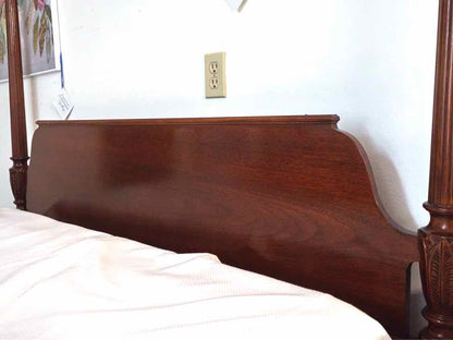 Baker Mahogany Queen Four Post Bed