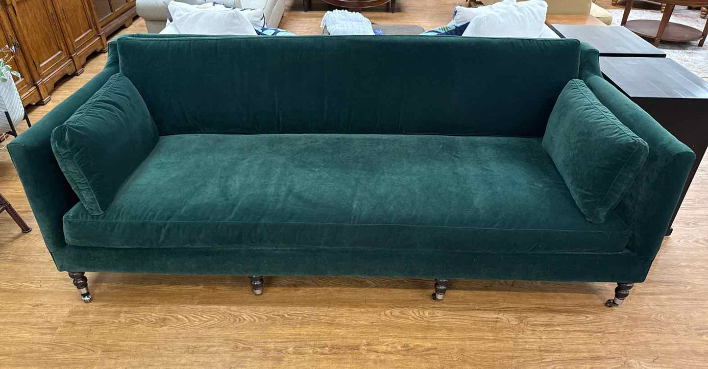 One King's Lane 'Margot' Velvet Sofa