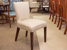 Set of Six Mitchell Gold Upholstered Side Chairs in Ivory Upholstery