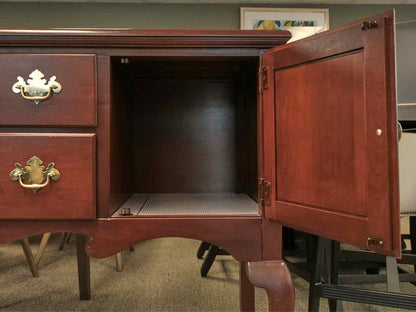 Hitchcock Server in Cherry with 2 Drawers & 3 Drawers