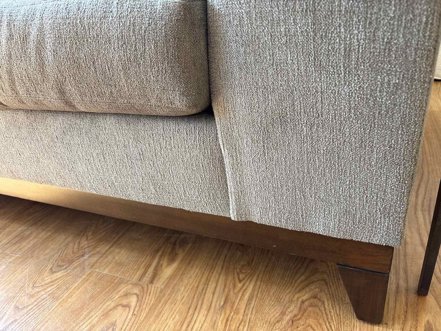Kravet Shelter Sofa in Warm Grey
