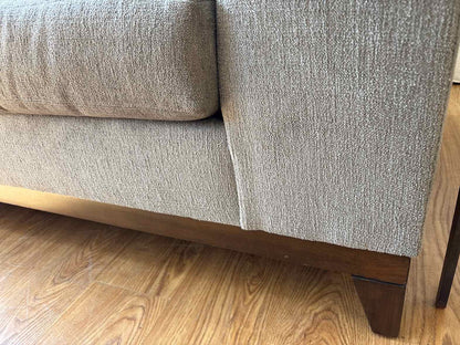 Kravet Shelter Sofa in Warm Grey