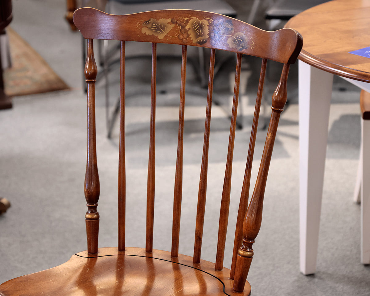 Set of 4 Hitchock Dining Chairs