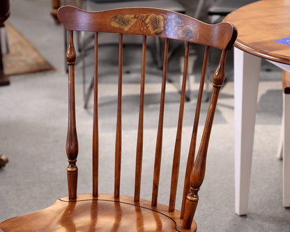 Set of 4 Hitchock Dining Chairs