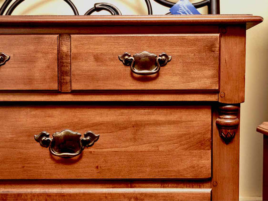 Young Republic Furniture Solid Rock Maple 8 Drawer  Dresser