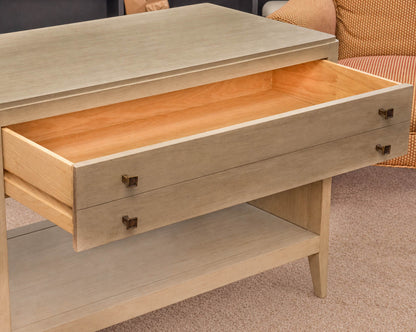 Hickory Chair Gray Wash Bedside Chest