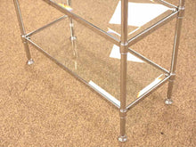 Frontgate Chrome Four Shelf Etagere