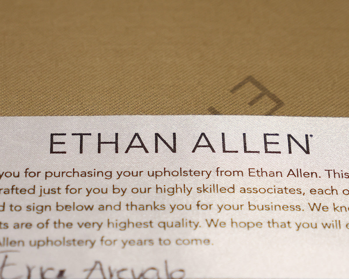 Ethan Allen Tight Back Loveseat