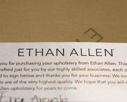 Ethan Allen Tight Back Loveseat