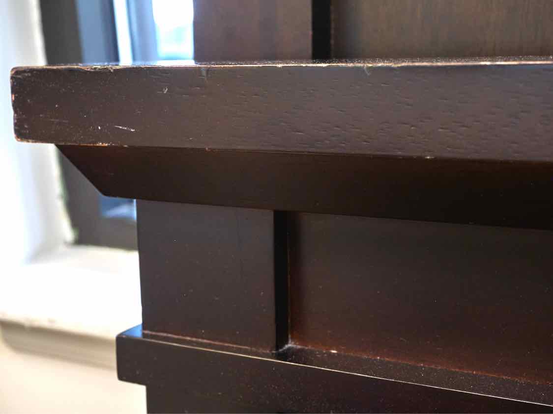 Boston Interiors Black Plank King Bed