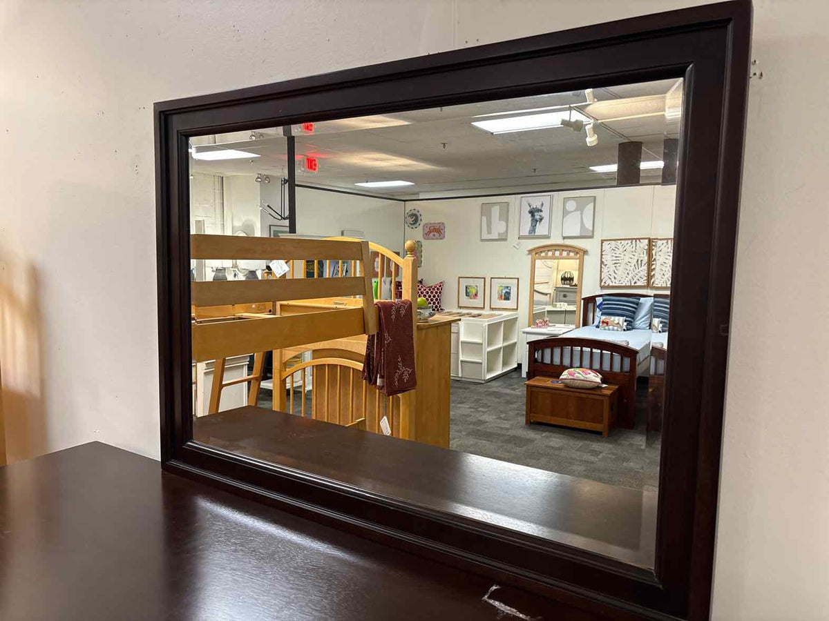 9-Drawer Dresser and Mirror in Espresso
