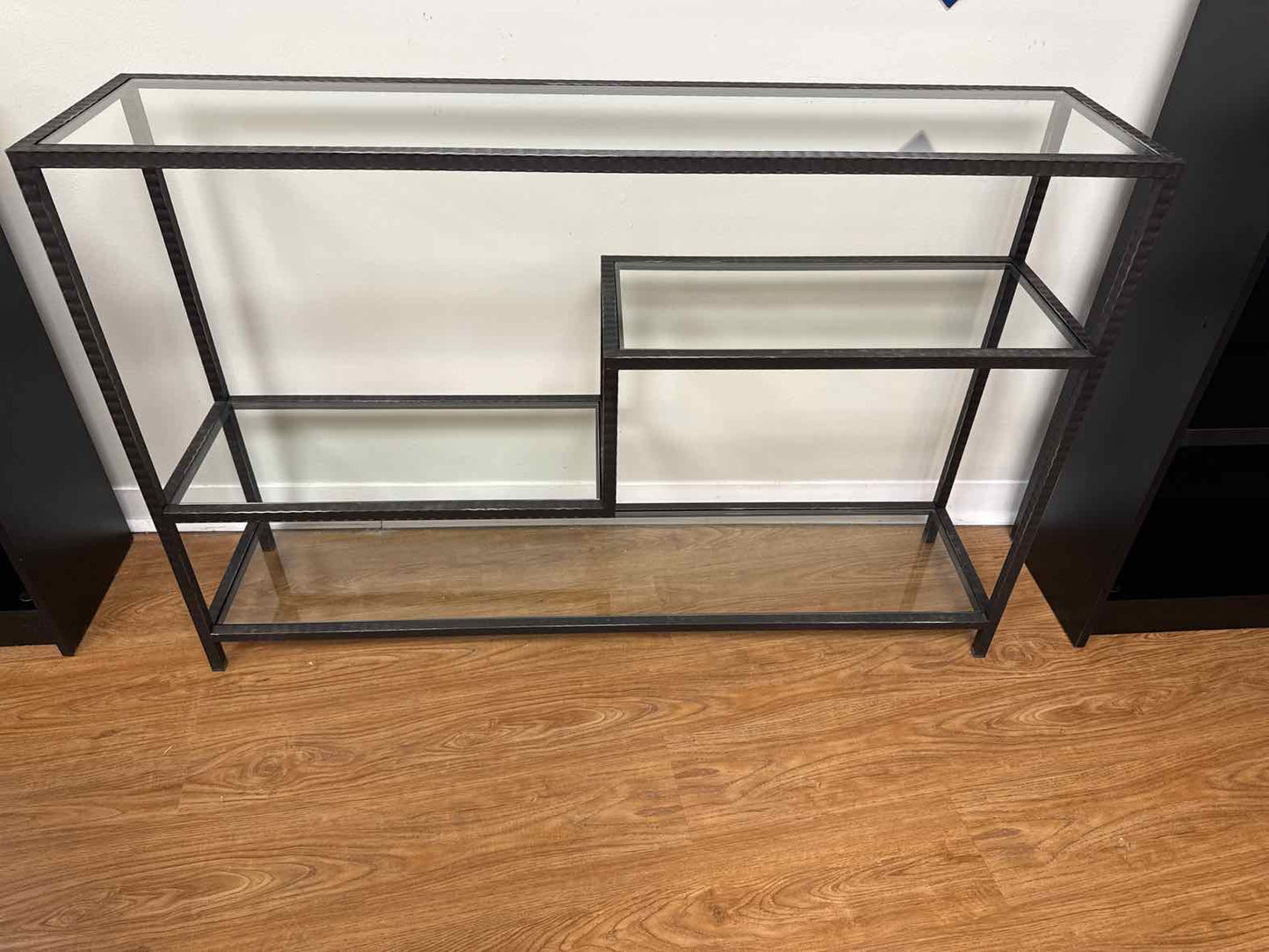 Uttermost 'Leo' Glass Top Console