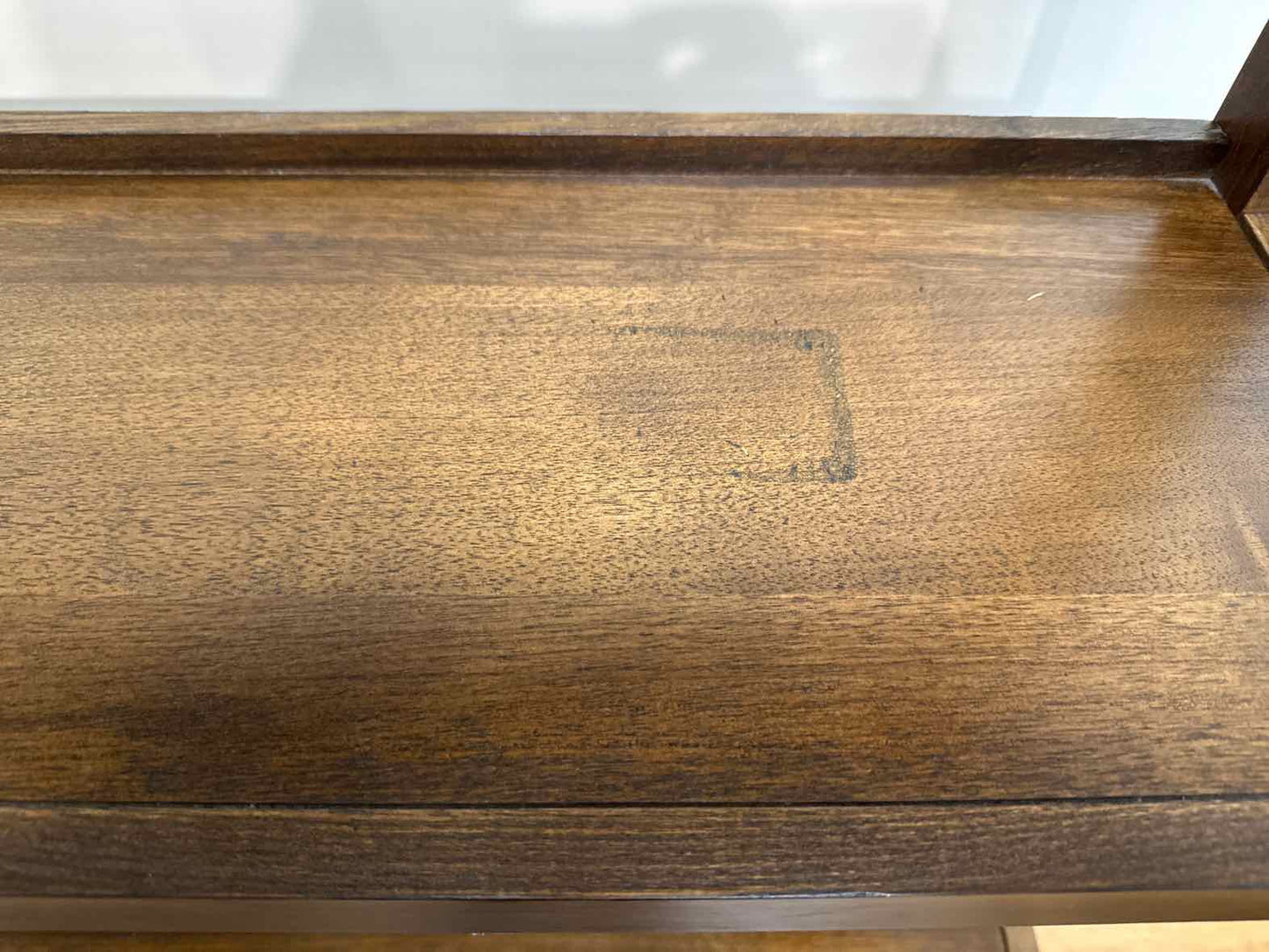 Wooden Five Shelf Bookcase