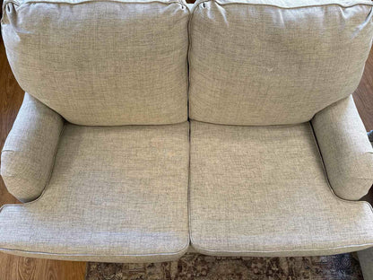 Loveseat in Light Grey