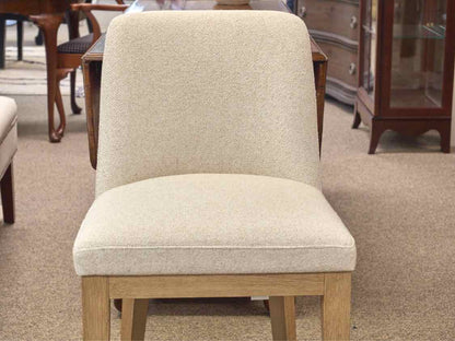 Pottery Barn Set of Six 'Layton' Counter Stools in Cream
