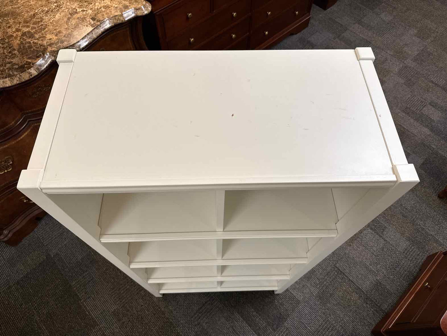 Land of Nod White Bookcase