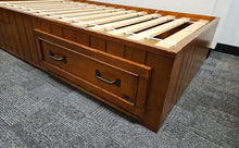 PB Kids Wooden Platform Storage Twin Bed