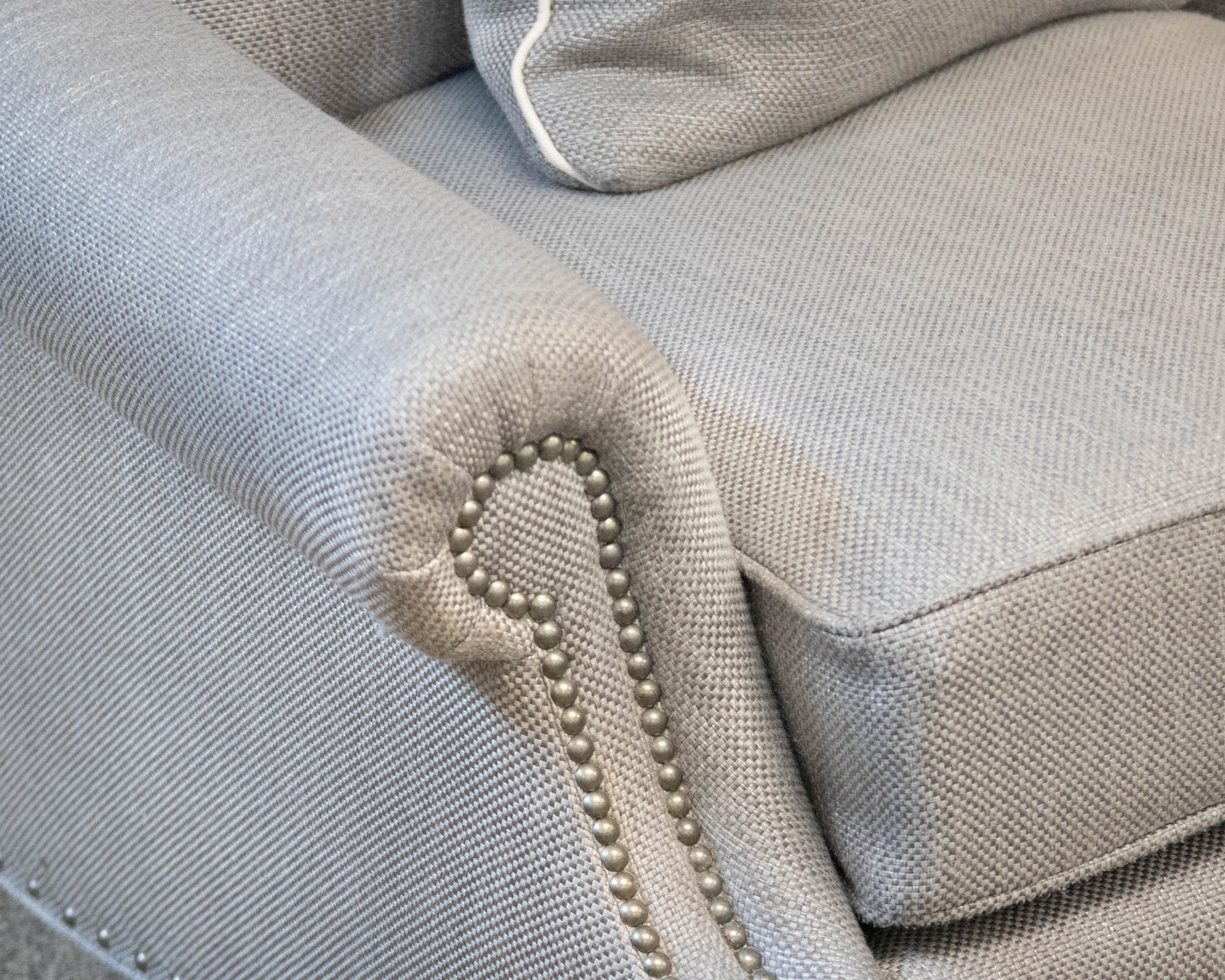 Vanguard Shelter Sofa in Pewter