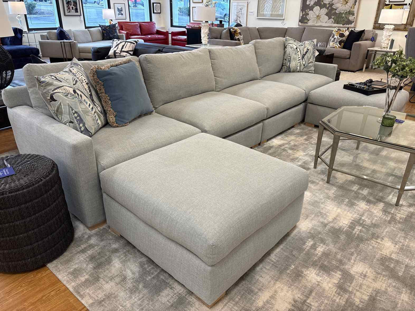 Rowe 'Asher' 4-Piece Modular Sectional
