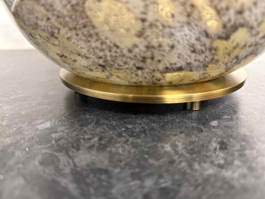 'Rhine' Seeded Glass Table Lamp