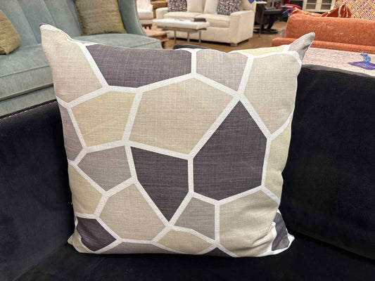 Abstract Geometric Block Accent Pillows
